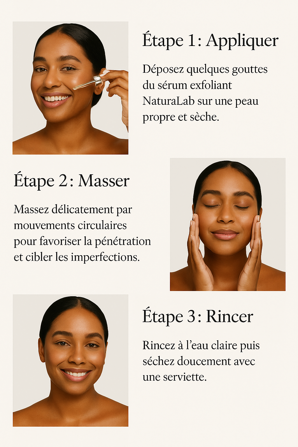 Sérum exfoliant au riz fermenté