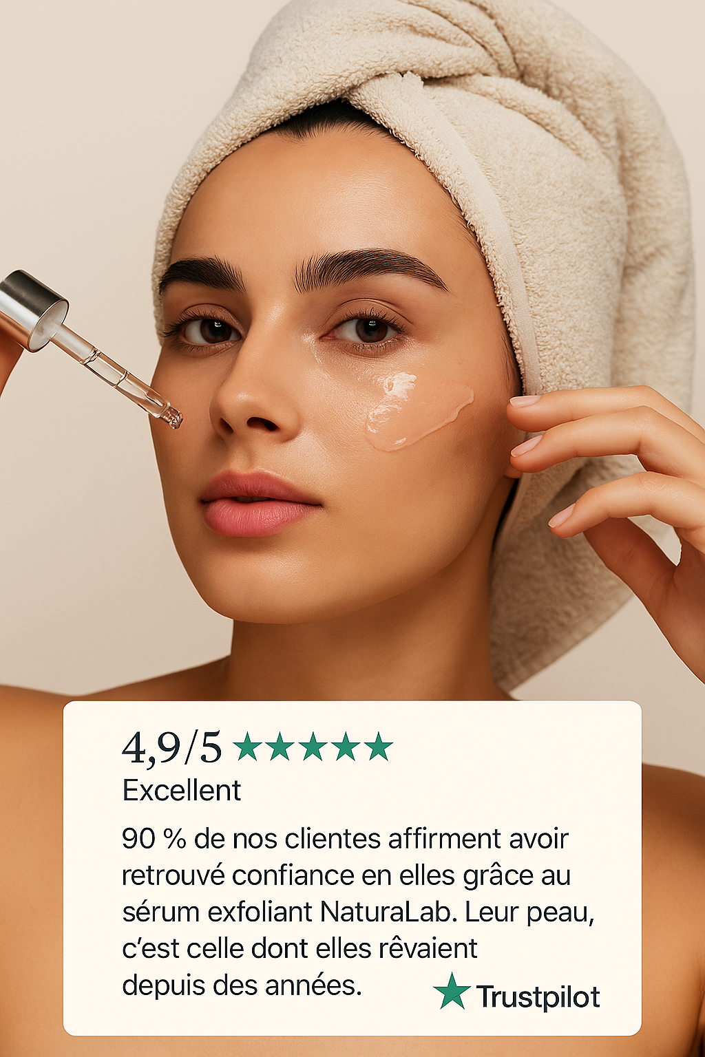 Sérum exfoliant au riz fermenté
