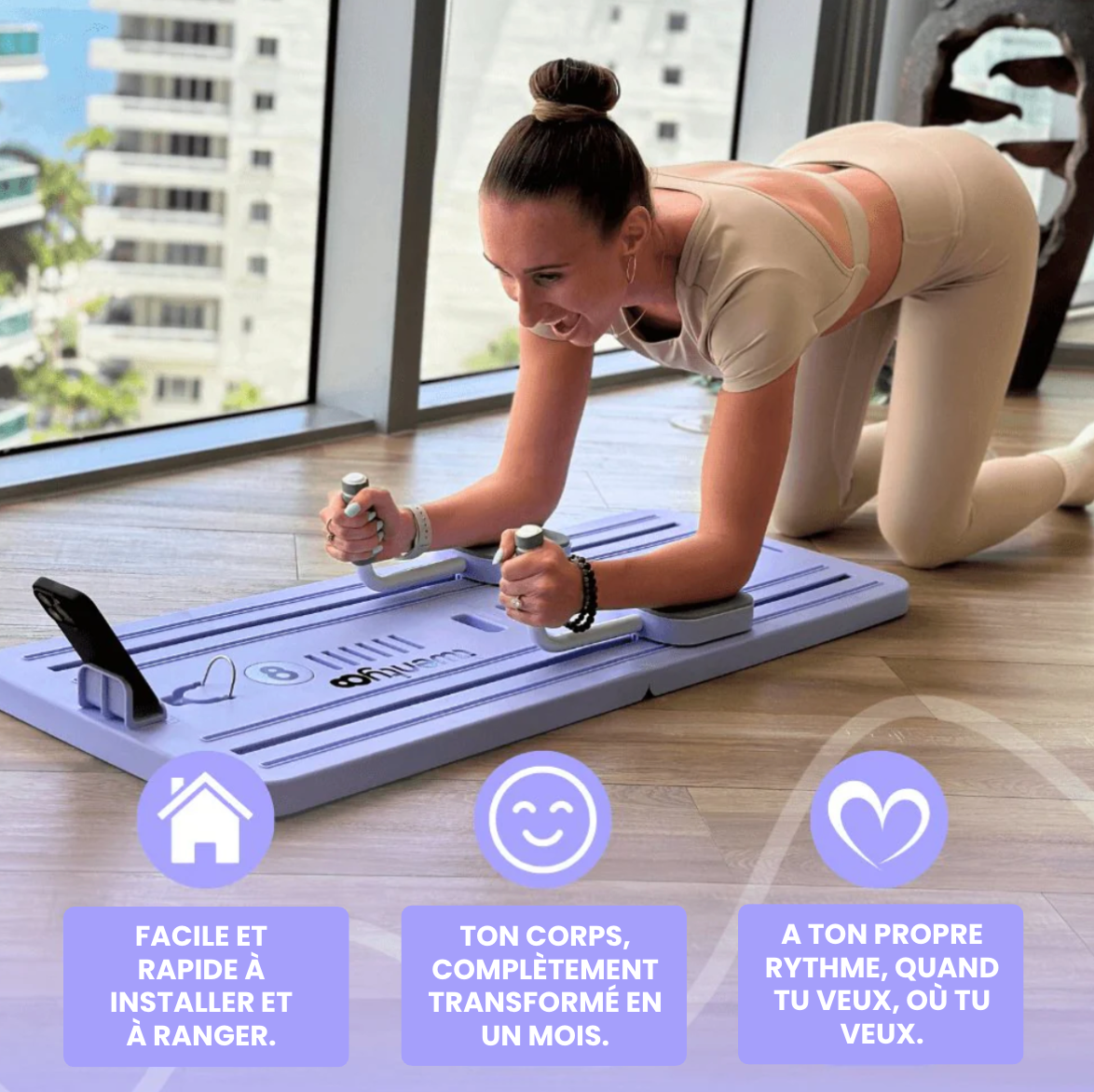 Pilates Reformer - Ventre plat en 30 jours